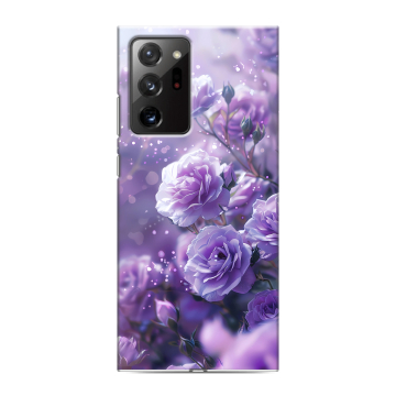 Силиконовый чехол на Samsung Galaxy Note 20 Ultra с принтом Розы цветы Силиконовый чехол на Samsung Galaxy Note 20 Ultra с принтом Розы цветы