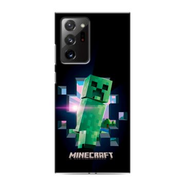 Силиконовый чехол на Samsung Galaxy Note 20 Ultra с принтом Майнкрафт Minecraft Силиконовый чехол на Samsung Galaxy Note 20 Ultra с принтом Майнкрафт Minecraft