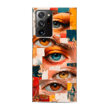 Силиконовый чехол на Samsung Galaxy Note 20 Ultra с принтом Модный принт Силиконовый чехол на Samsung Galaxy Note 20 Ultra с принтом Модный принт