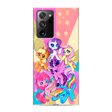 Силиконовый чехол на Samsung Galaxy Note 20 Ultra с принтом My little pony Дружба чудо Силиконовый чехол на Samsung Galaxy Note 20 Ultra с принтом My little pony Дружба чудо
