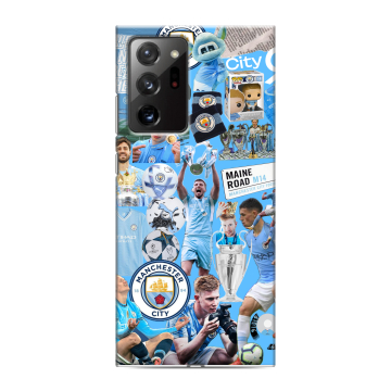 Силиконовый чехол на Samsung Galaxy Note 20 Ultra с принтом Man City Манчестер Сити Силиконовый чехол на Samsung Galaxy Note 20 Ultra с принтом Man City Манчестер Сити