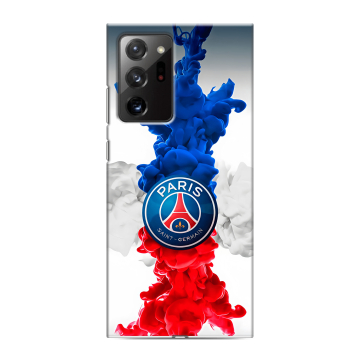Силиконовый чехол на Samsung Galaxy Note 20 Ultra с принтом PSG ПСЖ Силиконовый чехол на Samsung Galaxy Note 20 Ultra с принтом PSG ПСЖ