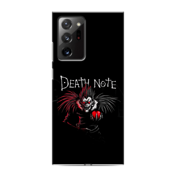 Силиконовый чехол на Samsung Galaxy Note 20 Ultra с принтом Death note Тетрадь смерти Силиконовый чехол на Samsung Galaxy Note 20 Ultra с принтом Death note Тетрадь смерти