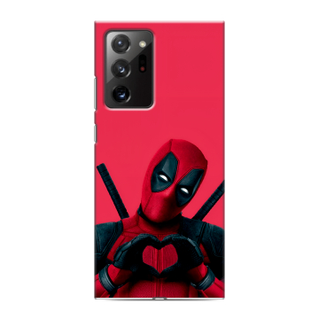 Силиконовый чехол на Samsung Galaxy Note 20 Ultra с принтом Дедпул Deadpool Силиконовый чехол на Samsung Galaxy Note 20 Ultra с принтом Дедпул Deadpool
