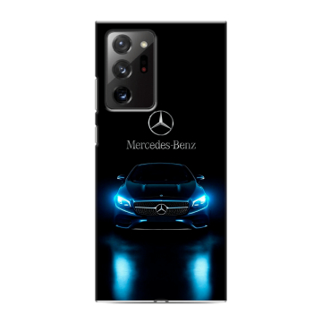 Силиконовый чехол на Samsung Galaxy Note 20 Ultra с принтом Mercedes Мерседес