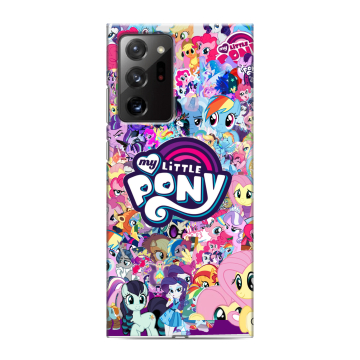 Силиконовый чехол на Samsung Galaxy Note 20 Ultra с принтом My little pony Дружба чудо Силиконовый чехол на Samsung Galaxy Note 20 Ultra с принтом My little pony Дружба чудо
