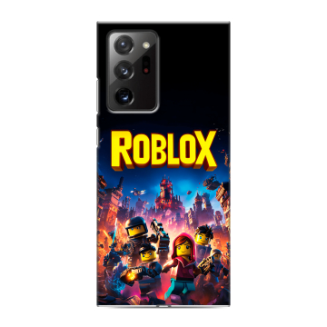 Силиконовый чехол на Samsung Galaxy Note 20 Ultra с принтом Roblox Роблокс Силиконовый чехол на Samsung Galaxy Note 20 Ultra с принтом Roblox Роблокс