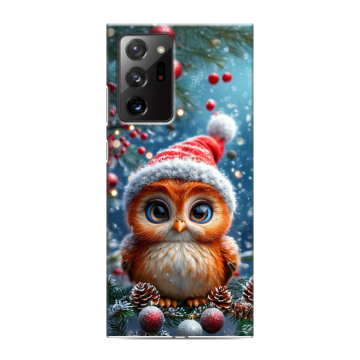 Силиконовый чехол на Samsung Galaxy Note 20 Ultra с принтом Новый год Силиконовый чехол на Samsung Galaxy Note 20 Ultra с принтом Новый год