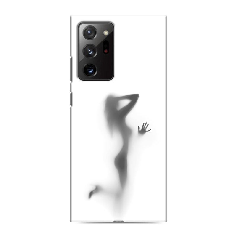 Силиконовый противоударный чехол на Samsung Galaxy Note 20 Ultra с принтом Силуэт Силиконовый противоударный чехол на Samsung Galaxy Note 20 Ultra с принтом Силуэт