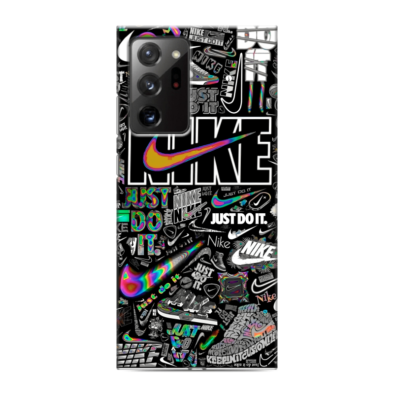 Силиконовый чехол на Samsung Galaxy Note 20 Ultra с принтом Найк Силиконовый чехол на Samsung Galaxy Note 20 Ultra с принтом Найк