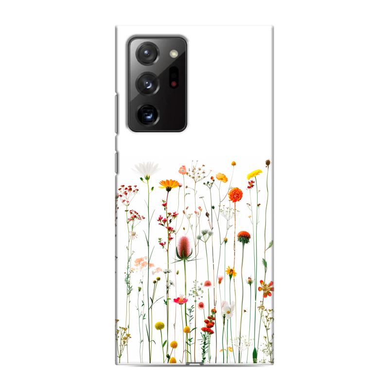 Силиконовый чехол на Samsung Galaxy Note 20 Ultra с принтом цветы Силиконовый чехол на Samsung Galaxy Note 20 Ultra с принтом цветы