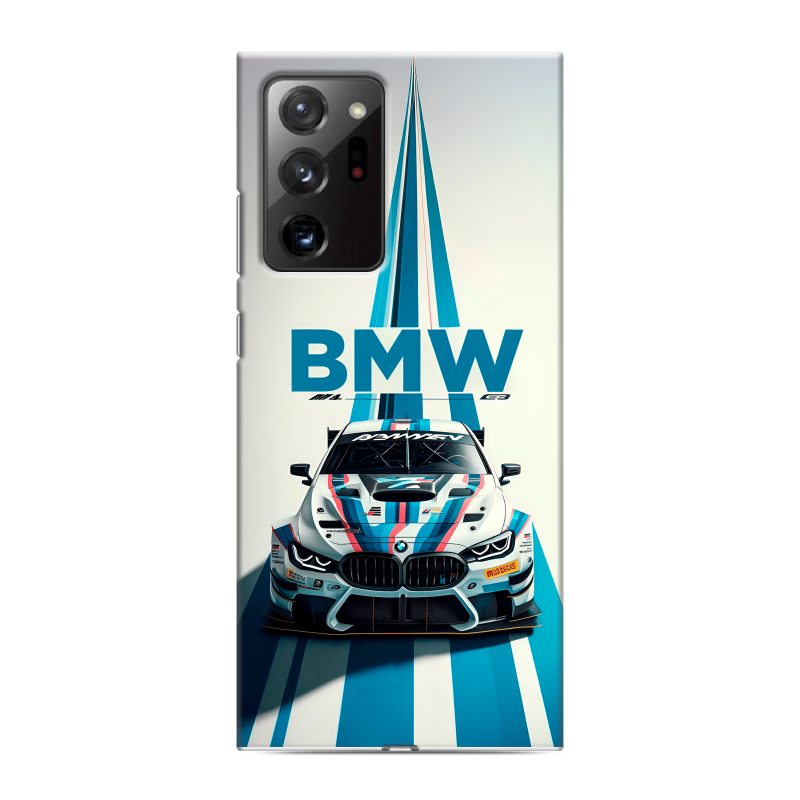 Силиконовый чехол на Samsung Galaxy Note 20 Ultra с принтом БМВ BMW Силиконовый чехол на Samsung Galaxy Note 20 Ultra с принтом БМВ BMW