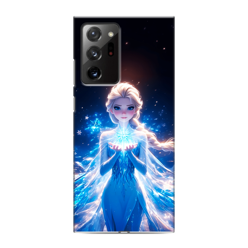 Силиконовый противоударный чехол на Samsung Galaxy Note 20 Ultra с принтом Холодное сердце Frozen Силиконовый противоударный чехол на Samsung Galaxy Note 20 Ultra с принтом Холодное сердце Frozen