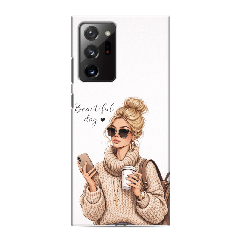 Силиконовый чехол на Samsung Galaxy Note 20 Ultra с принтом женский Силиконовый чехол на Samsung Galaxy Note 20 Ultra с принтом женский