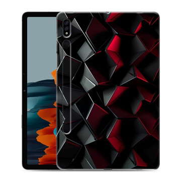 Силиконовый чехол на Samsung Galaxy Tab S7 с принтом Абстракция Силиконовый чехол на Samsung Galaxy Tab S7 с принтом Абстракция