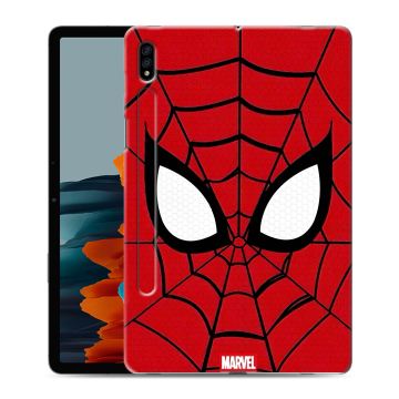 Силиконовый чехол на Samsung Galaxy Tab S7 с принтом человек паук spiderman
