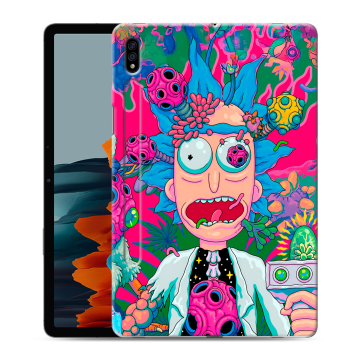 Силиконовый чехол на Samsung Galaxy Tab S7 с принтом Рик и Морти Rick Morty Силиконовый чехол на Samsung Galaxy Tab S7 с принтом Рик и Морти Rick Morty