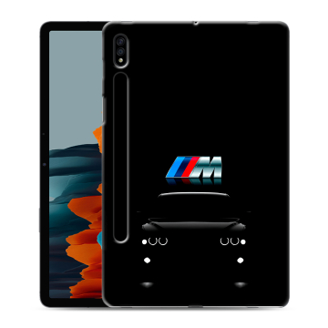 Силиконовый чехол на Samsung Galaxy Tab S7 с принтом БМВ BMW