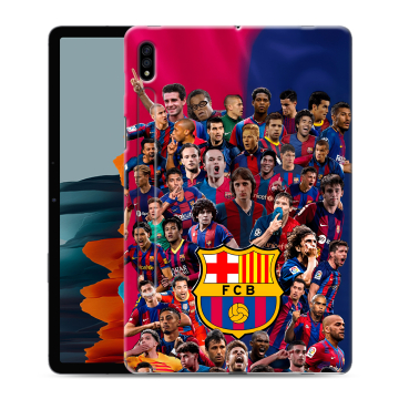 Силиконовый чехол на Samsung Galaxy Tab S7 с принтом Барселона Barcelona Силиконовый чехол на Samsung Galaxy Tab S7 с принтом Барселона Barcelona
