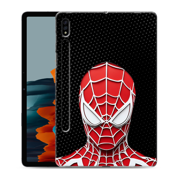 Силиконовый чехол на Samsung Galaxy Tab S7 с принтом человек паук spiderman Силиконовый чехол на Samsung Galaxy Tab S7 с принтом человек паук spiderman