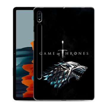 Силиконовый чехол на Samsung Galaxy Tab S7 с принтом Игра Престолов Game Thrones Силиконовый чехол на Samsung Galaxy Tab S7 с принтом Игра Престолов Game Thrones