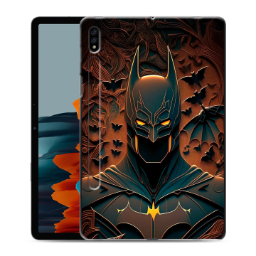 Силиконовый чехол на Samsung Galaxy Tab S7 с принтом Batman Бэтмен