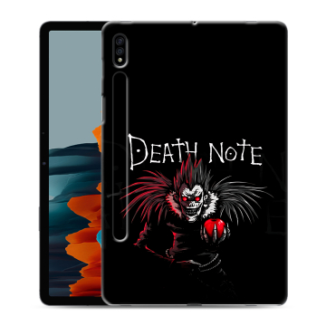 Силиконовый чехол на Samsung Galaxy Tab S7 с принтом Death note Тетрадь смерти Силиконовый чехол на Samsung Galaxy Tab S7 с принтом Death note Тетрадь смерти