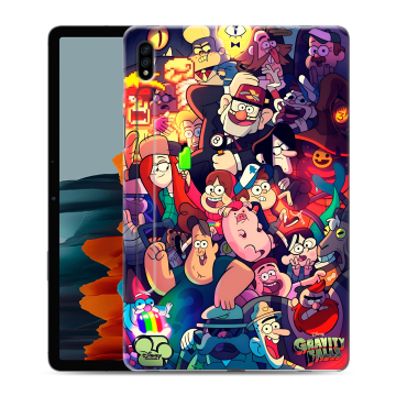 Силиконовый чехол на Samsung Galaxy Tab S7 с принтом Gravity Falls Гравити Фолз Силиконовый чехол на Samsung Galaxy Tab S7 с принтом Gravity Falls Гравити Фолз
