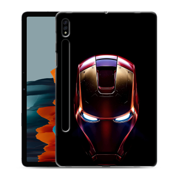 Силиконовый чехол на Samsung Galaxy Tab S7 с принтом IronMan Железный человек Силиконовый чехол на Samsung Galaxy Tab S7 с принтом IronMan Железный человек