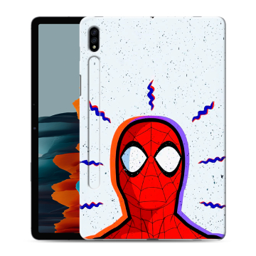 Силиконовый чехол на Samsung Galaxy Tab S7 с принтом Spiderman Человек паук