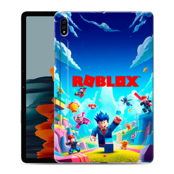 Силиконовый чехол на Samsung Galaxy Tab S7 с принтом Roblox Роблокс Силиконовый чехол на Samsung Galaxy Tab S7 с принтом Roblox Роблокс