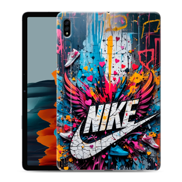 Силиконовый чехол на Samsung Galaxy Tab S7 с принтом Nike Найк Силиконовый чехол на Samsung Galaxy Tab S7 с принтом Nike Найк