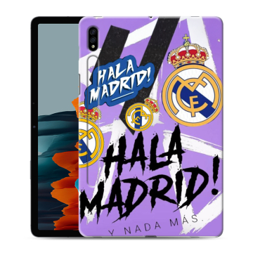 Силиконовый чехол на Samsung Galaxy Tab S7 с принтом Real Madrid Реал Мадрид Силиконовый чехол на Samsung Galaxy Tab S7 с принтом Real Madrid Реал Мадрид