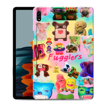 Силиконовый чехол на Samsung Galaxy Tab S7 с принтом Флагер Fuggler