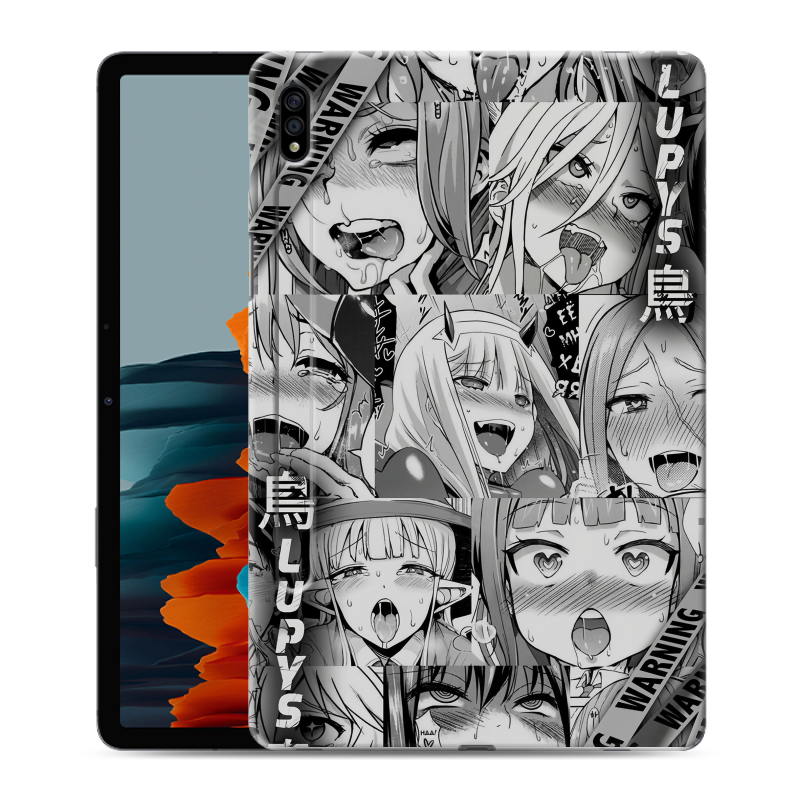Силиконовый чехол на Samsung Galaxy Tab S7 с принтом Ahegao Ахегао Аниме Силиконовый чехол на Samsung Galaxy Tab S7 с принтом Ahegao Ахегао Аниме
