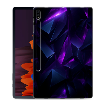 Силиконовый чехол на Samsung Galaxy Tab S7 Plus с принтом Абстракиция