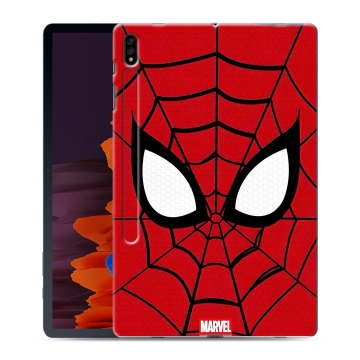 Силиконовый чехол на Samsung Galaxy Tab S7 Plus с принтом человек паук spiderman Силиконовый чехол на Samsung Galaxy Tab S7 Plus с принтом человек паук spiderman