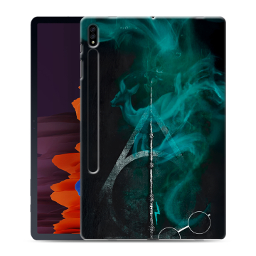 Силиконовый чехол на Samsung Galaxy Tab S7 Plus с принтом Гарри Поттер Harry Potter