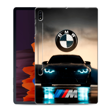 Силиконовый чехол на Samsung Galaxy Tab S7 Plus с принтом БМВ BMW Силиконовый чехол на Samsung Galaxy Tab S7 Plus с принтом БМВ BMW