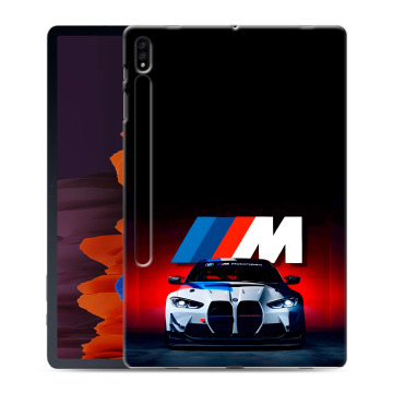Силиконовый чехол на Samsung Galaxy Tab S7 Plus с принтом БМВ BMW Силиконовый чехол на Samsung Galaxy Tab S7 Plus с принтом БМВ BMW