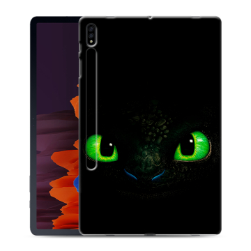 Силиконовый чехол на Samsung Galaxy Tab S7 Plus с принтом Как приручить дракона