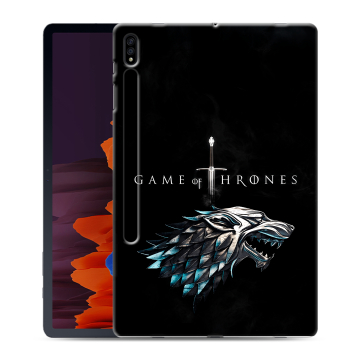 Силиконовый чехол на Samsung Galaxy Tab S7 Plus с принтом Игра Престолов Game Thrones