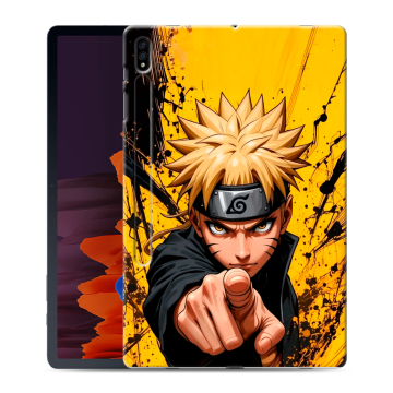 Силиконовый чехол на Samsung Galaxy Tab S7 Plus с принтом Naruto Наруто