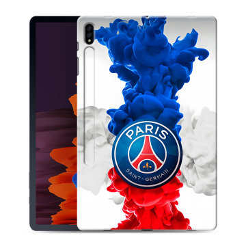 Силиконовый чехол на Samsung Galaxy Tab S7 Plus с принтом PSG ПСЖ