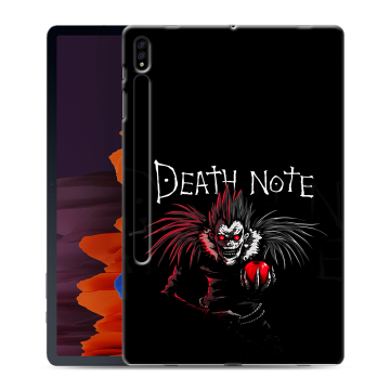 Силиконовый чехол на Samsung Galaxy Tab S7 Plus с принтом Death note Тетрадь смерти
