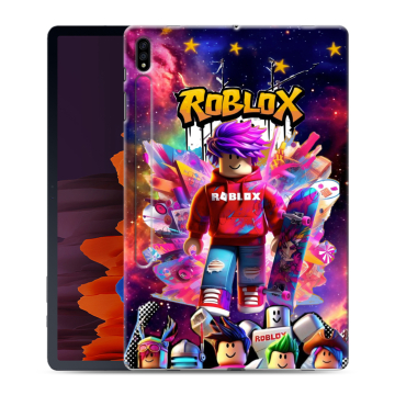 Силиконовый чехол на Samsung Galaxy Tab S7 Plus с принтом Roblox Роблокс Силиконовый чехол на Samsung Galaxy Tab S7 Plus с принтом Roblox Роблокс