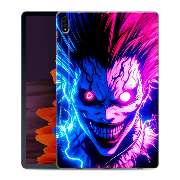 Силиконовый чехол на Samsung Galaxy Tab S7 Plus с принтом Death note Тетрадь смерти
