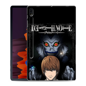 Силиконовый чехол на Samsung Galaxy Tab S7 Plus с принтом Death note Тетрадь смерти
