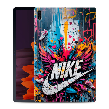 Силиконовый чехол на Samsung Galaxy Tab S7 Plus с принтом Nike Найк
