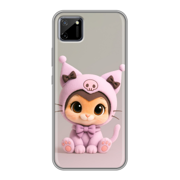 Силиконовый чехол на Realme C11 с принтом Куроми Kuromi 